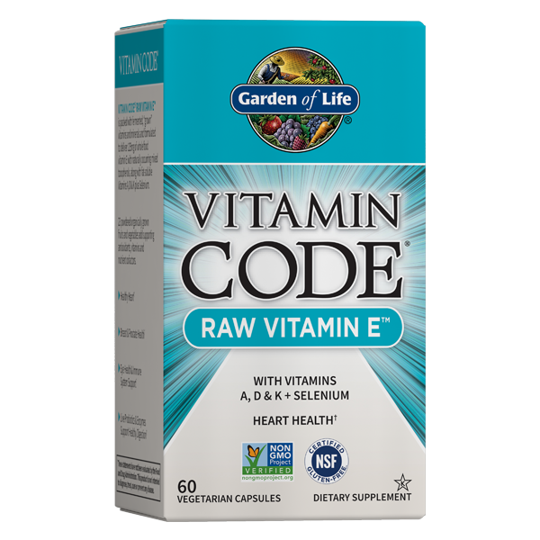 The Vitamin Code™ Vitamin E - 60 Capsules The Vitamin Code™ Vitamin E - 60 Capsules